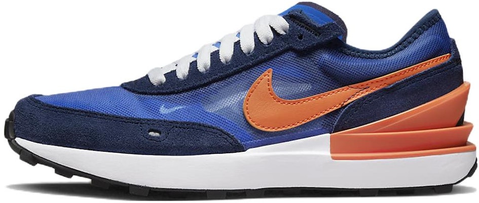 (Youth) Nike Waffle One Athleisure Casual Sports Shoe Blue 'Orange' DC0481-402 Buy (Youth) Nike Waffle One Athleisure Casual Sports Shoe Blue 'Orange' DC0481-402
