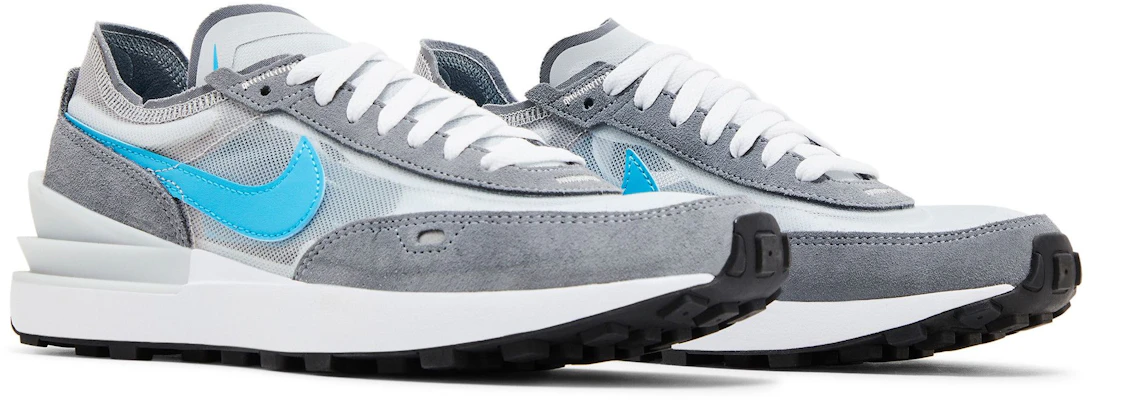 Nike Waffle One 'Cool Grey Blue Lightning' DA7995-003 Cheap Nike Waffle One 'Cool Grey Blue Lightning' DA7995-003