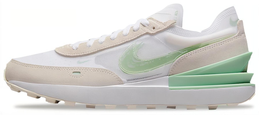 Nike Waffle One 'Double Swoosh - White Enamel Green' DX2647-100 Buy Nike Waffle One 'Double Swoosh - White Enamel Green' DX2647-100