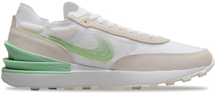 Nike Waffle One 'Double Swoosh - Putih Enamel Hijau' DX2647-100 Order Nike Waffle One 'Double Swoosh - Putih Enamel Hijau' DX2647-100