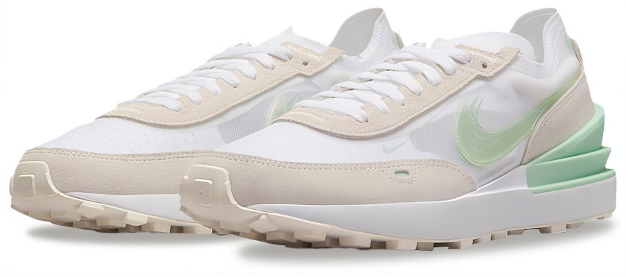 Nike Waffle One 'Double Swoosh - White Enamel Green' DX2647-100 Lookbook Nike Waffle One 'Double Swoosh - White Enamel Green' DX2647-100