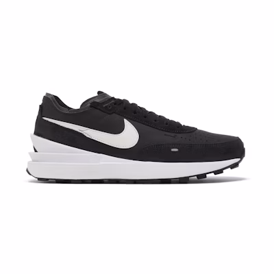 Nike Waffle One Leather 'Black White'