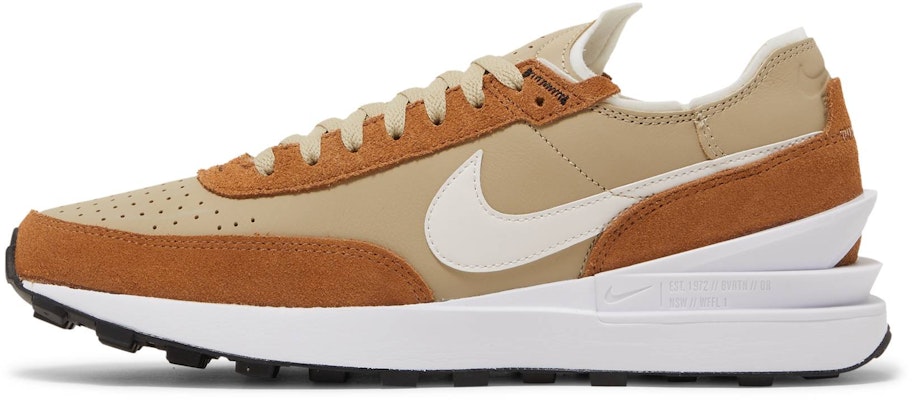 Nike Waffle One Leather 'Limestone Ale Brown' DX9428-200 Lookbook Nike Waffle One Leather 'Limestone Ale Brown' DX9428-200
