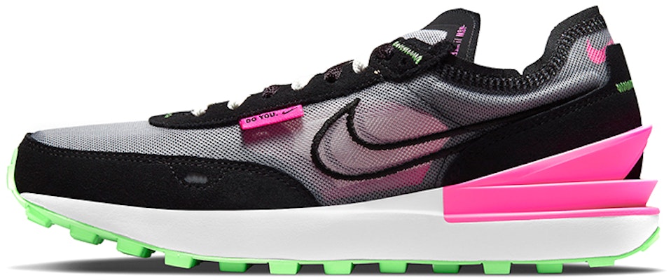 Nike Waffle One Low-top Running Shoes Black/Pink DM8143-100 Buy Nike Waffle One Low-top Running Shoes Black/Pink DM8143-100