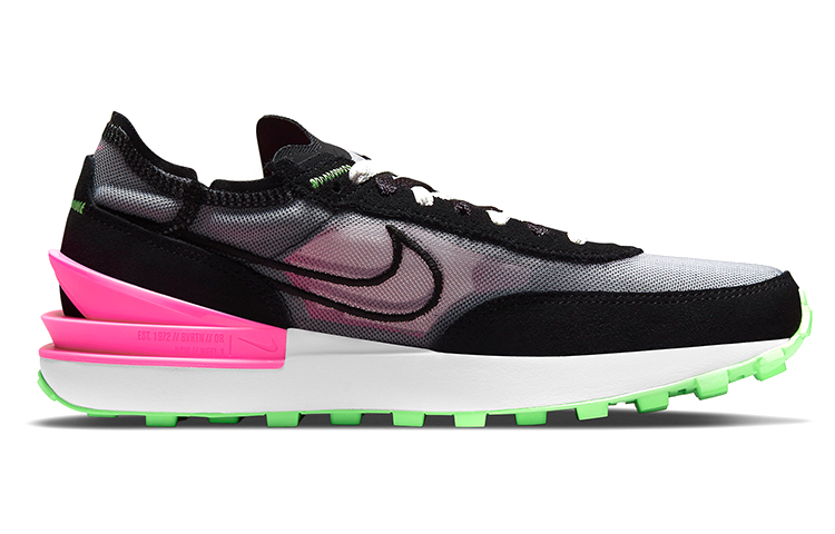 Order Nike Waffle One Zapatillas de Running Negro/Rosa Mujer/Hombre DM8143-100