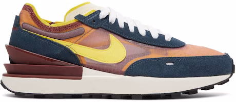 Nike Waffle One SE 'Dark Beetroot Yellow Strike' DD8014-600 Nike Waffle One SE 'Dark Beetroot Yellow Strike' DD8014-600