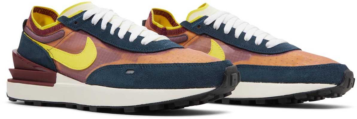 Nike Waffle One SE 'Dark Beetroot Yellow Strike' DD8014-600 Cheap Nike Waffle One SE 'Dark Beetroot Yellow Strike' DD8014-600