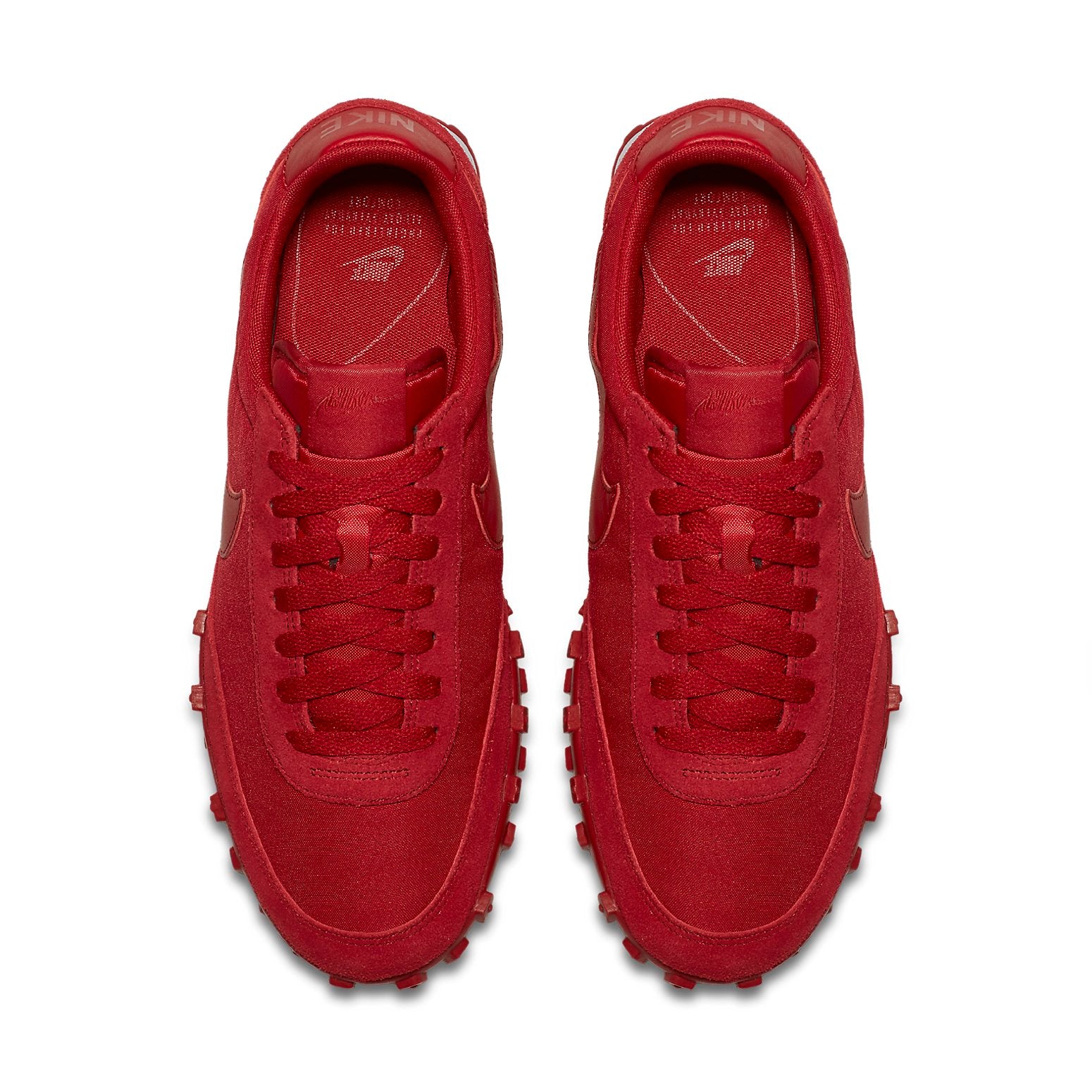 Shop Nike Waffle Racer 17 減震耐磨 低幫 生活休閒鞋 男款 紅色