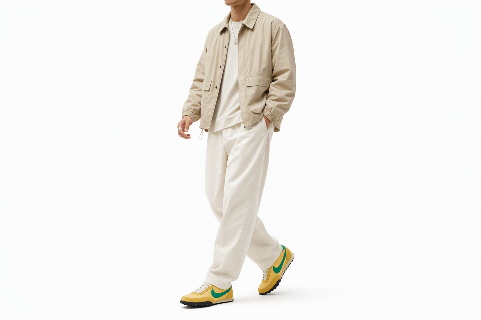 Order Nike Waffle Racer 黃金玉髓 綠色運動場 IM8658-700