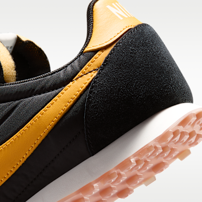 Cheap Nike Waffle Racer Negro/Marrón Goma/Oro Universitario IM8658-003