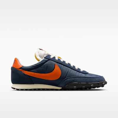 Shop Nike Waffle Racer Midnight Navy/Sail/Coconut Milk/Safety Orange Malaysia IM8658-400