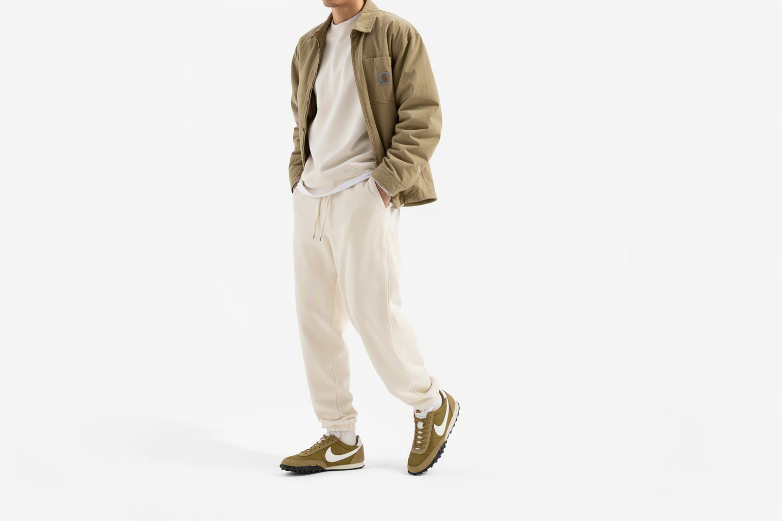 Order Nike Waffle Racer Olive Flak/ Coconut Milk/ Black/ Sale IM8658-300