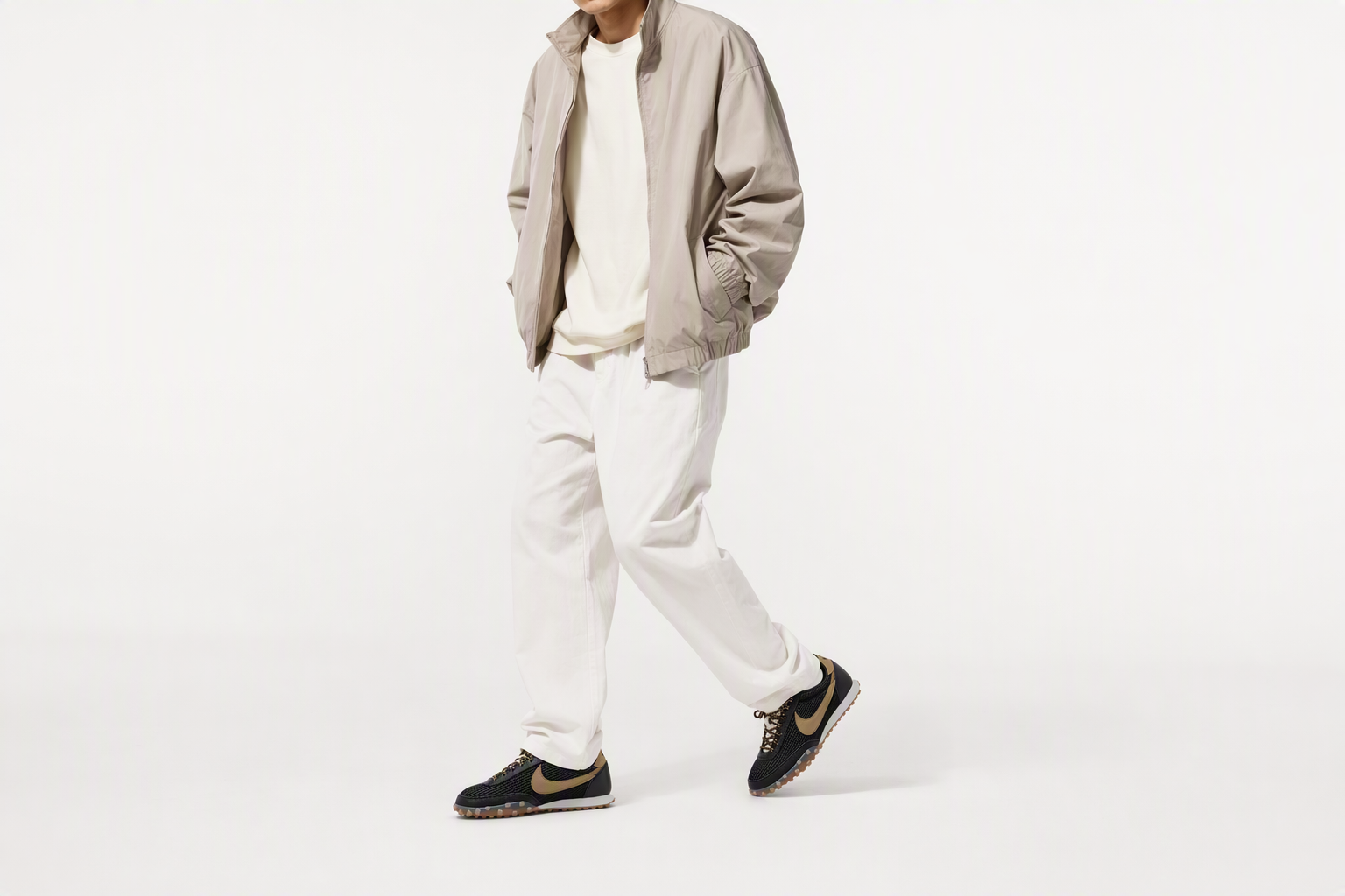 Order Nike Waffle Racer SE 黑/帆白/榛果色 IM8673-002