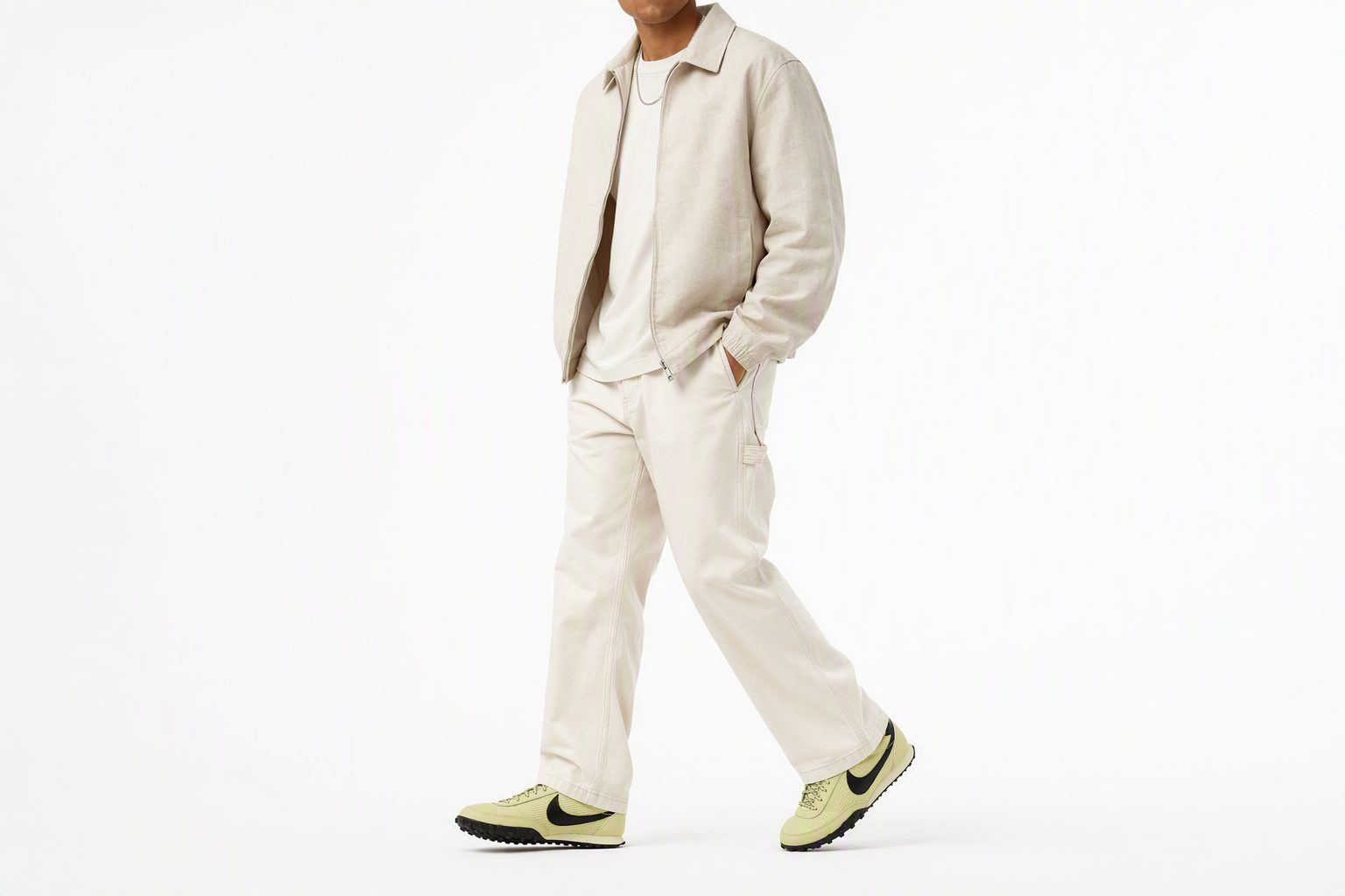Order Nike Waffle Racer SE 柠檬绿/帆白/椰奶/黑 IM8673-300