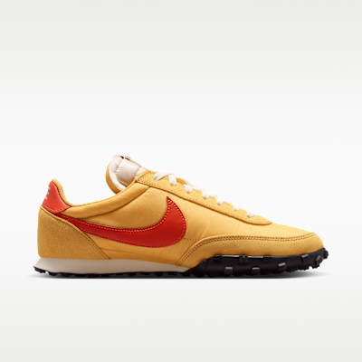 Lookbook Nike Waffle Racer Emas Gandum/Beige/Hitam/Merah Picante IM8658-701