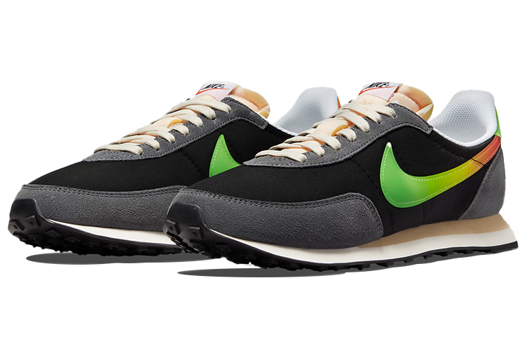 Lookbook Nike Waffle Trainer 2 IJzergrijs Groen Strike DQ4995-010