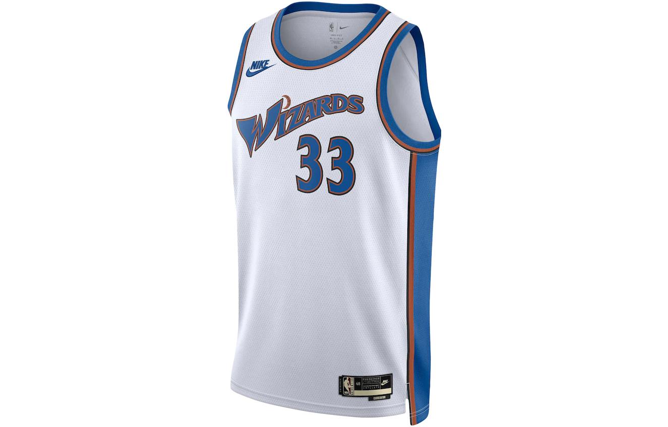 Nike Washington Wizards Kyle Kuzma Fan Edition White Jersey 2022/23 Season Mens. DO9454-101