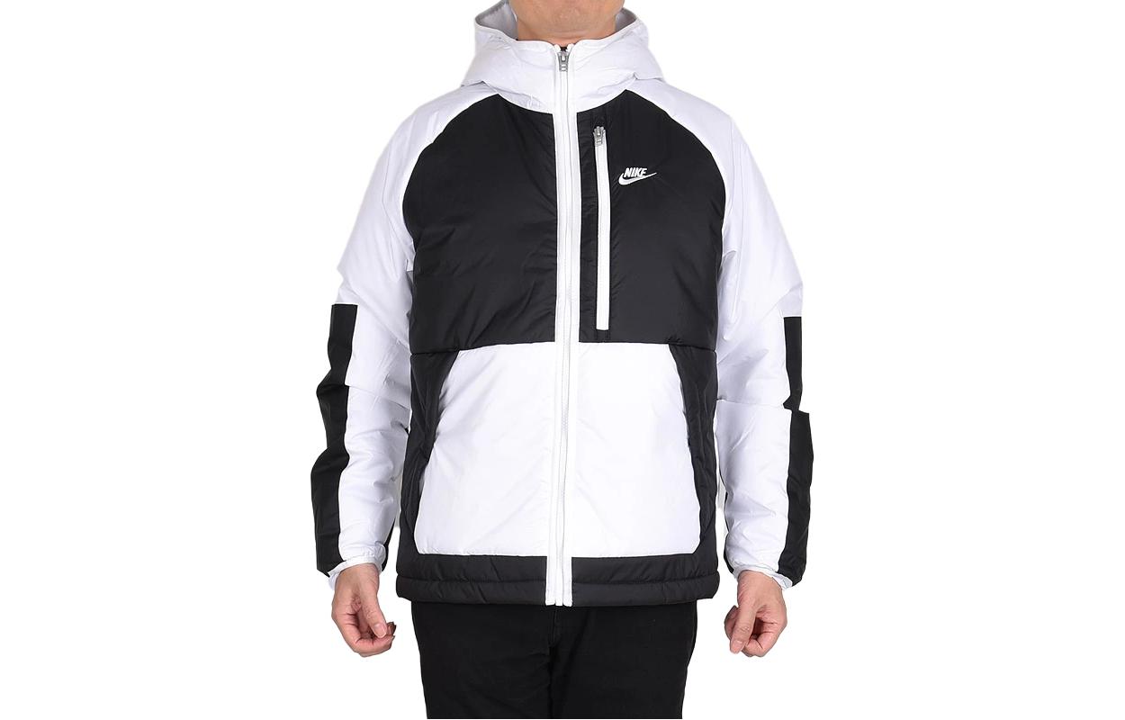 Nike White Colorblock Zip-Up Track Jacket DD6858-100