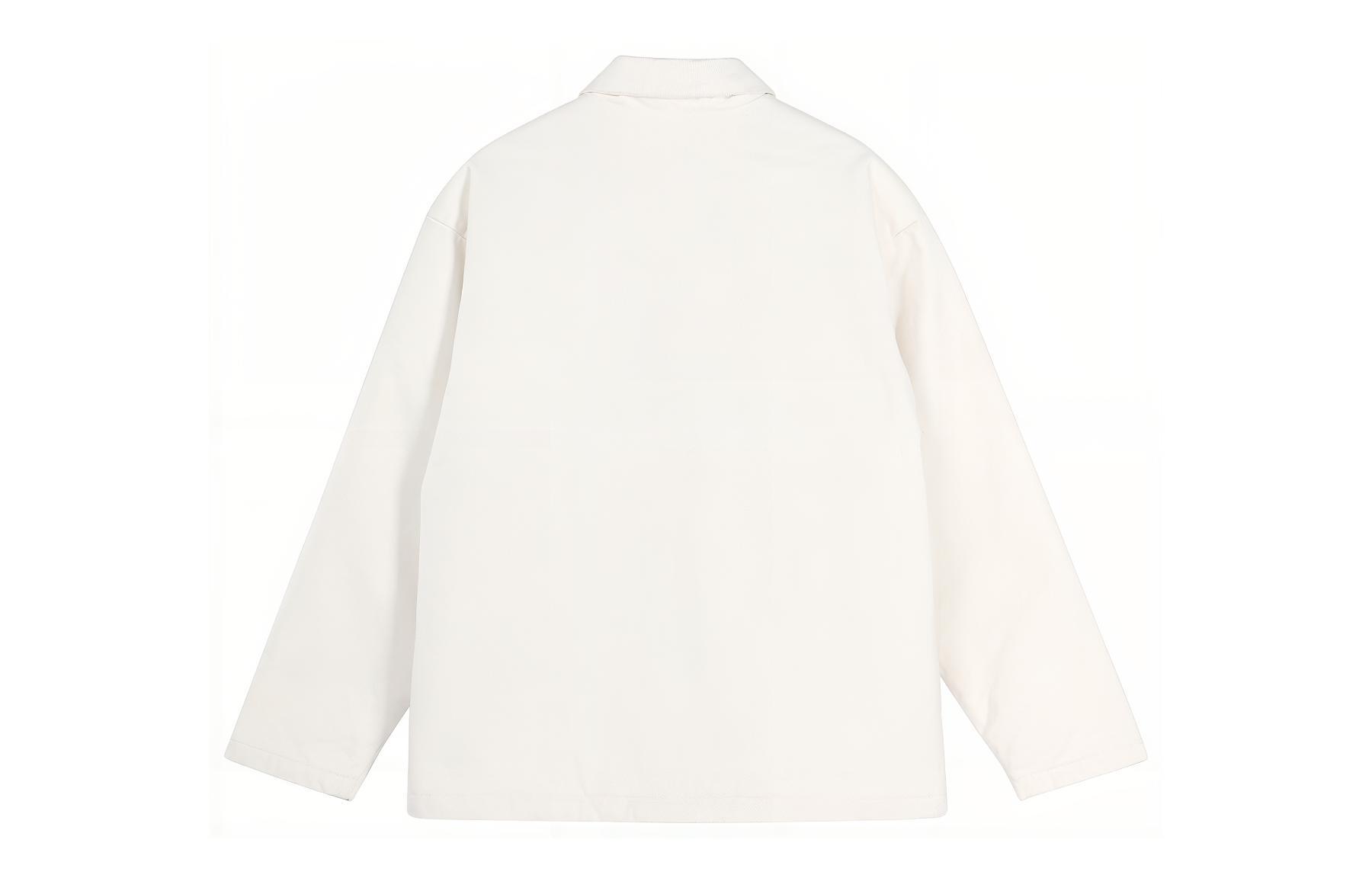 Lookbook 나이키 화이트 로고 카라 긴팔 워크웨어 재킷 DQ4939-030