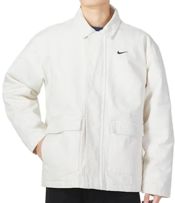 나이키 화이트 로고 카라 긴팔 워크웨어 재킷 DQ4939-030 Sizing 나이키 화이트 로고 카라 긴팔 워크웨어 재킷 DQ4939-030