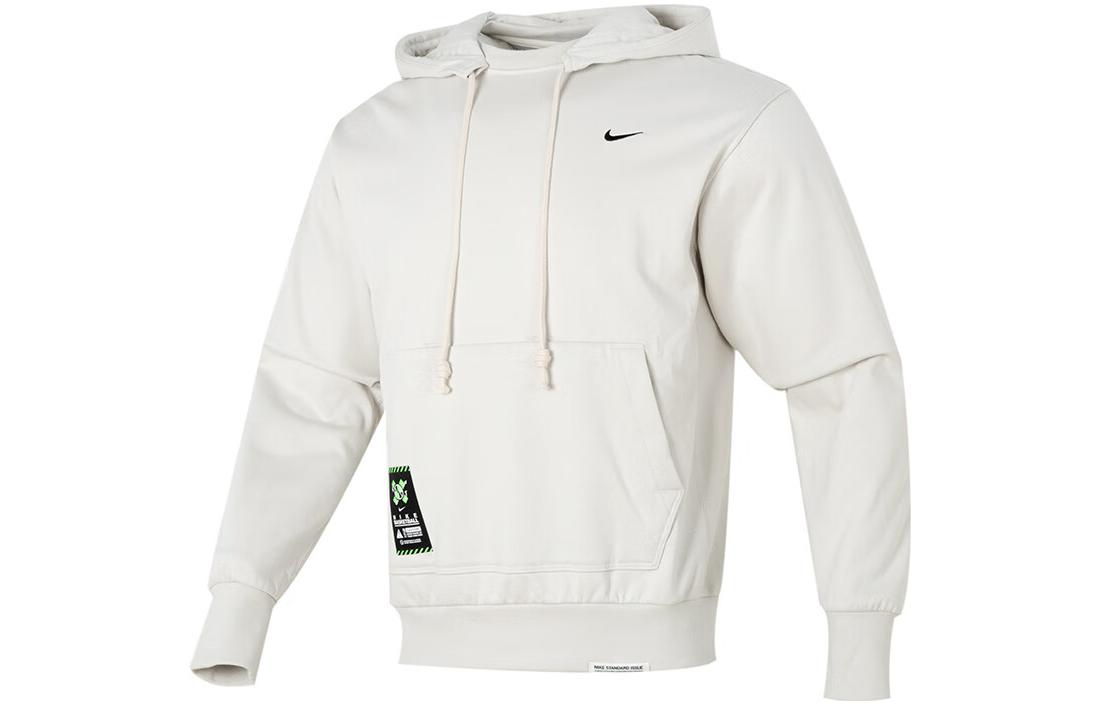 Nike White Pullover Sweatshirt for Running, Training, and Casual Wear FV4027-072