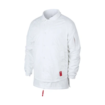 Nike White Two-in-One Casual Sports Jacket BV9300-100