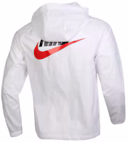 Lookbook Nike 白色編織連帽外套 大後背標誌 - 春季版 CZ8677-100