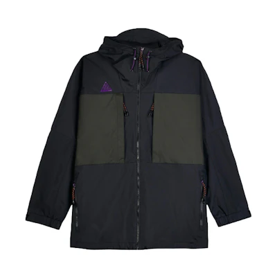 Nike Windproof Waterproof Outdoor Multi-Pocket Colorblock Jacket AQ2294-010