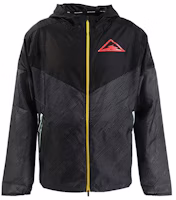 Nike Windrunner Black Trail Running Jacket with Hood CQ7962-010 Nike Windrunner Black Trail Running Jacket with Hood CQ7962-010