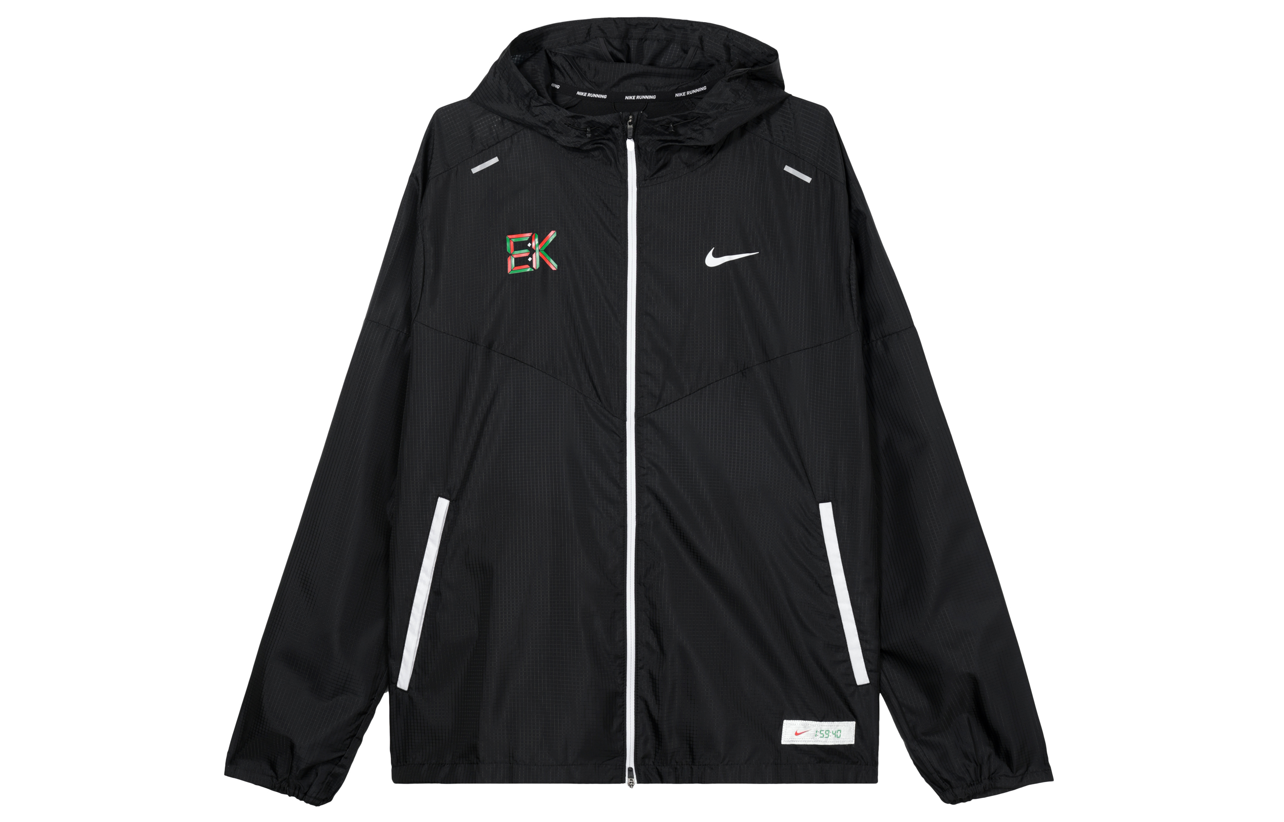 Order Nike Windrunner Eliud Kipchoge Running Jacket Black DD9039-010