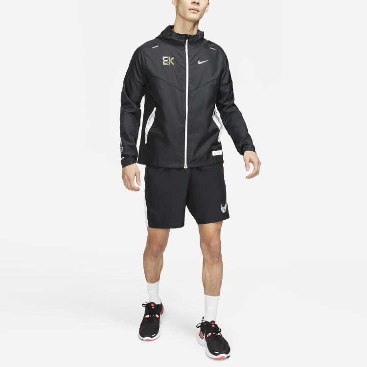 Shop Nike Windrunner Eliud Kipchoge Running Jacket Black DD9039-010