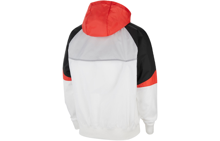 Shop 나이키 윈드러너 리버풀 풋볼 컬러블록 화이트 후디 재킷 CZ3417-100