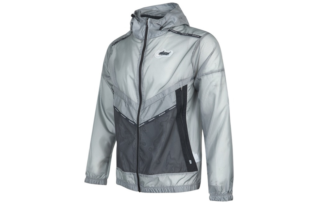 Nike Windrunner Repel Wild Run Hooded Jacket Grey - Running Casual Springwear DD5392-084