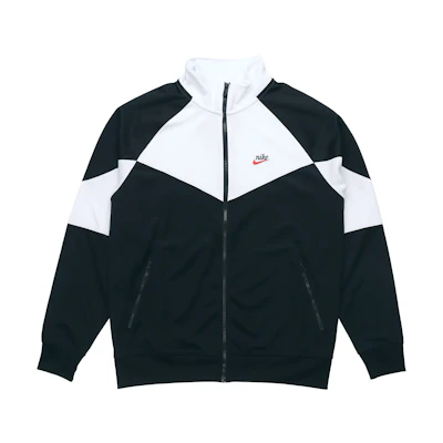 Nike Windrunner Retro Colorblock Logo Track Jacket Black Spring Casual Wear BV2626-010