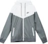 Buy Nike Windrunner Sportswear Jaket Hoodie Zip Kelabu dengan Logo Cetakan 727325-084