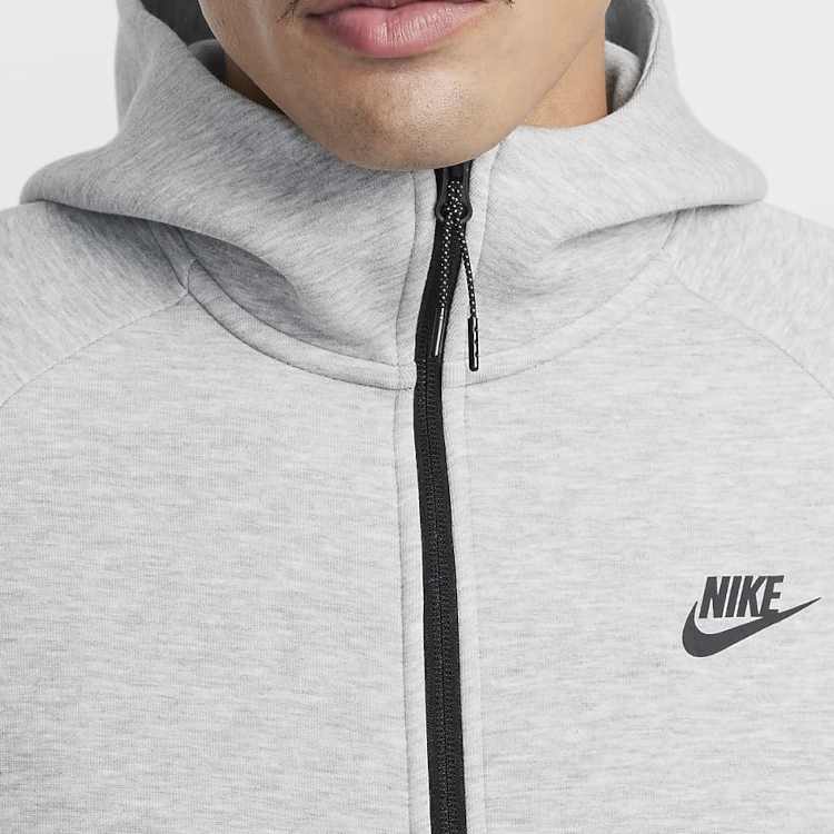 Details for Nike Windrunner Tech Jacket Casual Fashion Hoodie Dark Grey/Black HV0950-063
