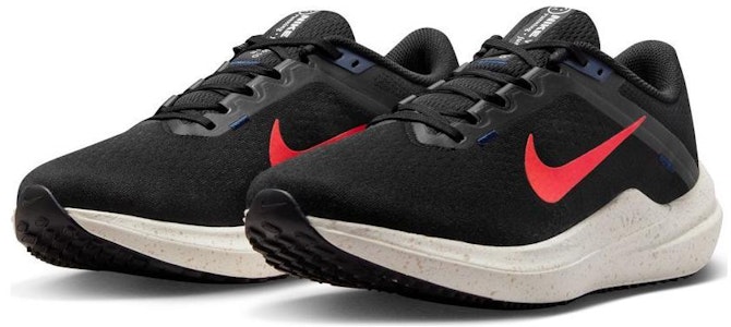 나이키 윈플로 10 "블랙 브라이트 크림슨" DV4022-002 Lookbook 나이키 윈플로 10 "블랙 브라이트 크림슨" DV4022-002