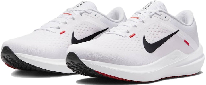 나이키 윈플로 10 화이트 블랙 크림슨 (Nike Winflo 10 화이트 블랙 크림슨) DV4022-100 Lookbook 나이키 윈플로 10 화이트 블랙 크림슨 (Nike Winflo 10 화이트 블랙 크림슨) DV4022-100