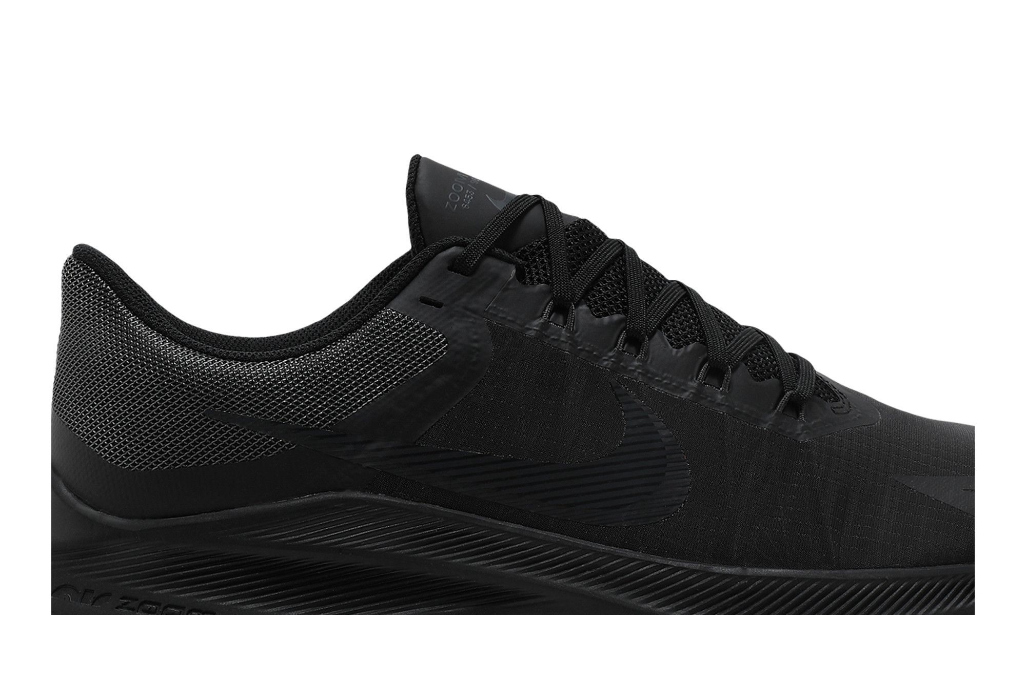 Lookbook Nike Zoom Winflo 8 防滑透氣 低筒 跑鞋 男款 純黑