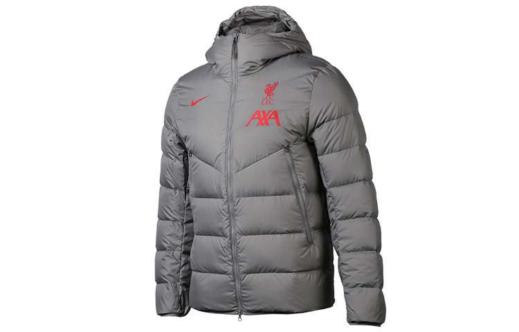 Order Nike 冬季灰色連帽羽絨外套附印花設計 DA6665-087