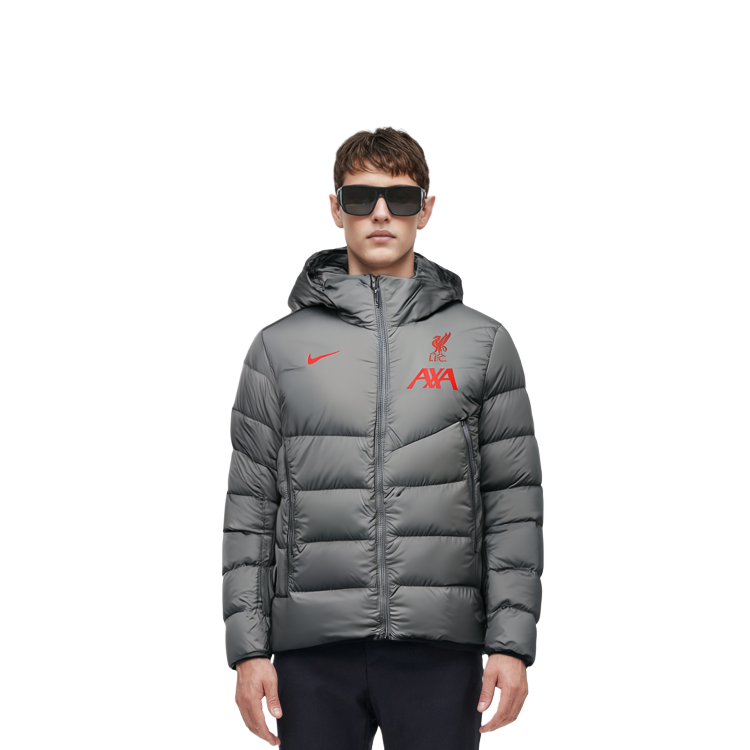 Purchase Nike 冬季灰色連帽羽絨外套附印花設計 DA6665-087