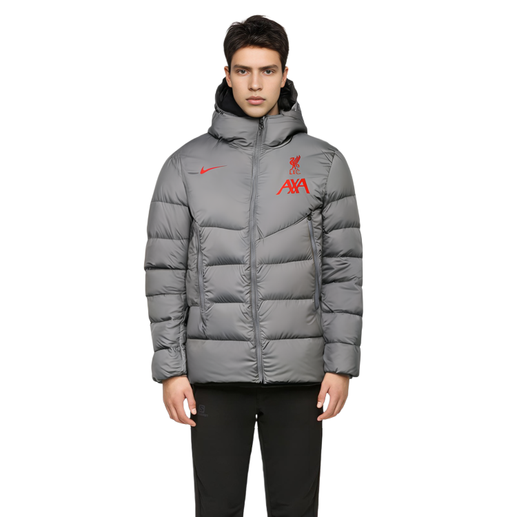 Details for Nike 冬季灰色連帽羽絨外套附印花設計 DA6665-087