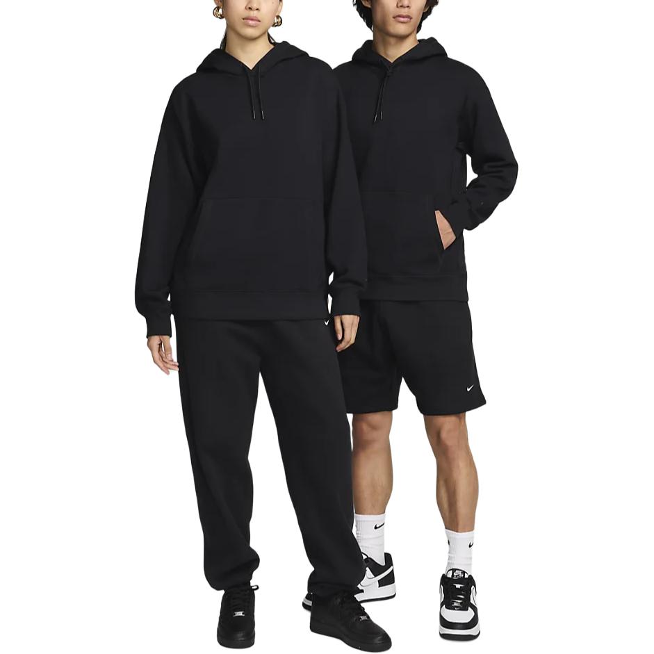 Nike Wool Classics Unisex Hoodie Black - Soft, Stylish & Comfortable FV4879-010 圖 4