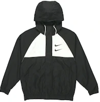 Nike Woven Casual Fashion Hooded Long-Sleeve Jacket DD1089-011 Nike Woven Casual Fashion Hooded Long-Sleeve Jacket DD1089-011