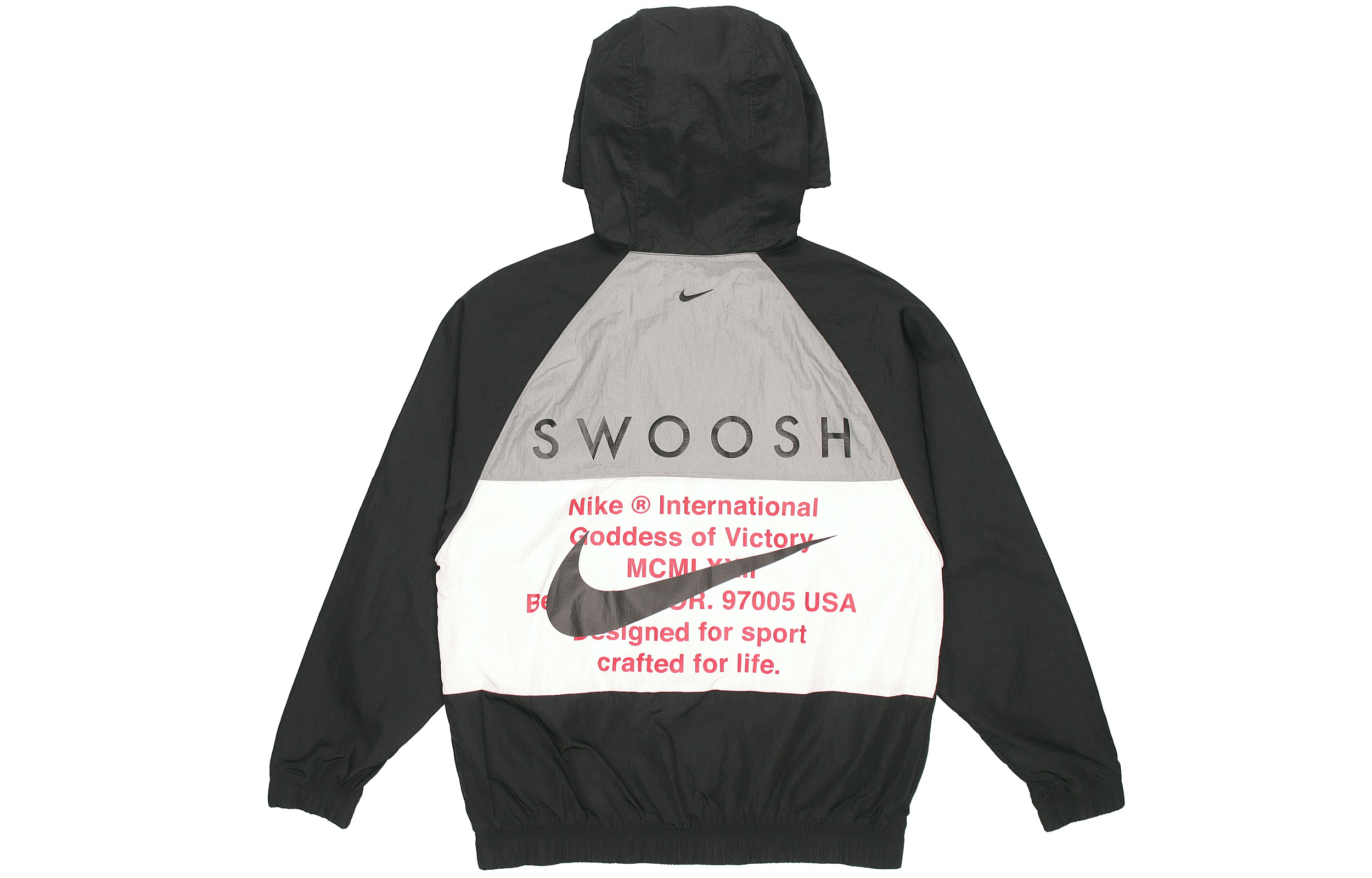 Lookbook Nike 經典時尚連帽長袖風衣外套 DD1089-011