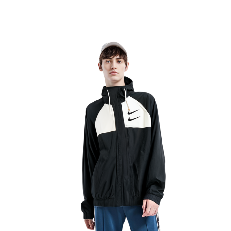 Sizing Nike 經典時尚連帽長袖風衣外套 DD1089-011