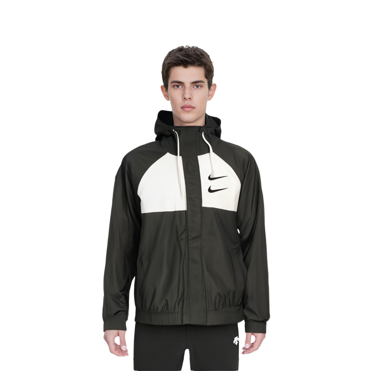 Cheap Nike 經典時尚連帽長袖風衣外套 DD1089-011