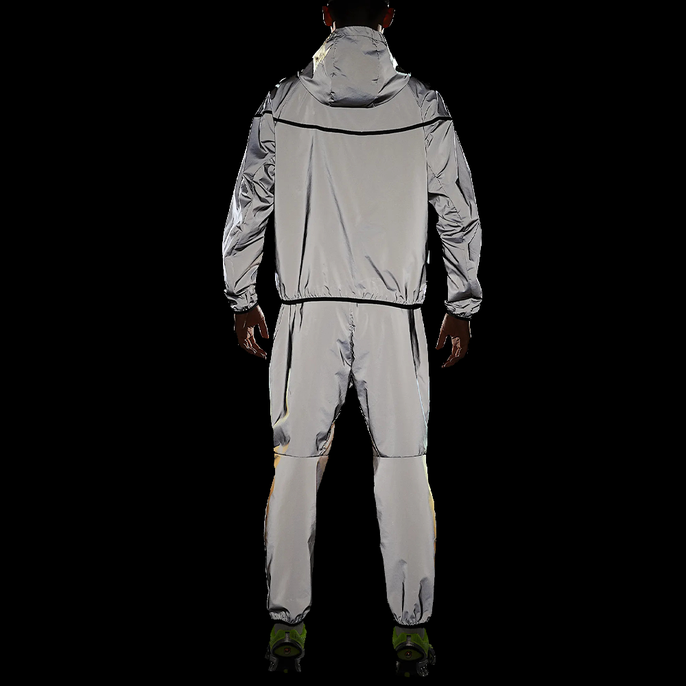 Details for 耐克编织FW24闪光科技反光夹克 银色/黑色 FZ7586-035