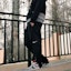 Sizing Nike Woven Loose Fit Quick-Dry Celana Jogger Knit Hitam CN5305-010