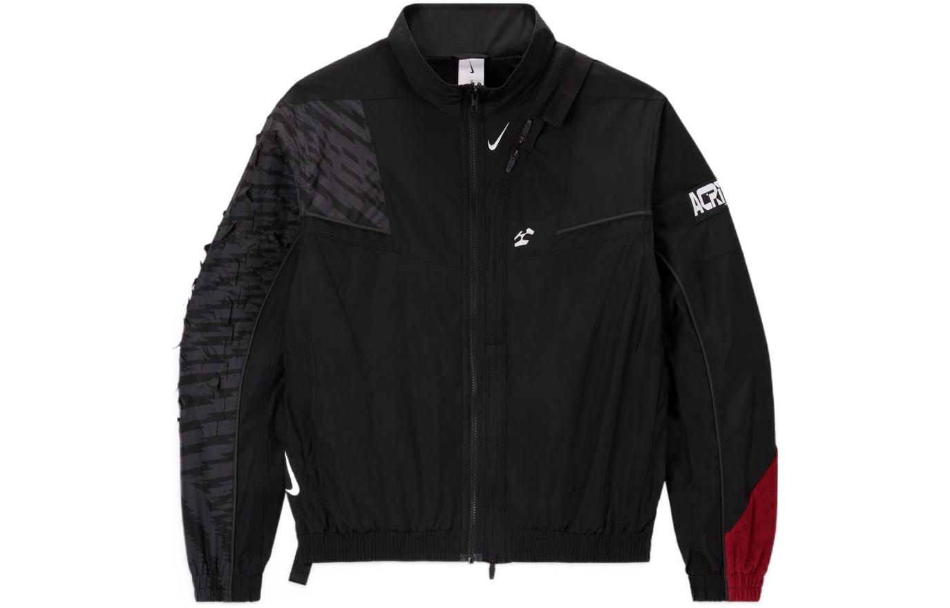 Order Nike x ACRONYM  NRG CS Woven Jacket Black Retro Zip-up Sports Jacket. CZ4669-010